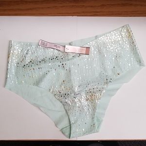 Victoria's Secret Hipster Blue Stars Underwear